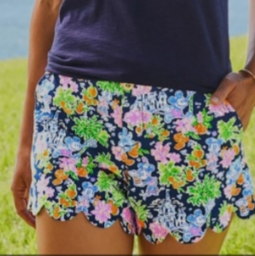 Disney x Lilly Pulitzer Buttercup Shorts